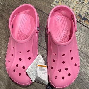 Baya pink lemonade crocs. Size 10 mens size 12 women. Brand new